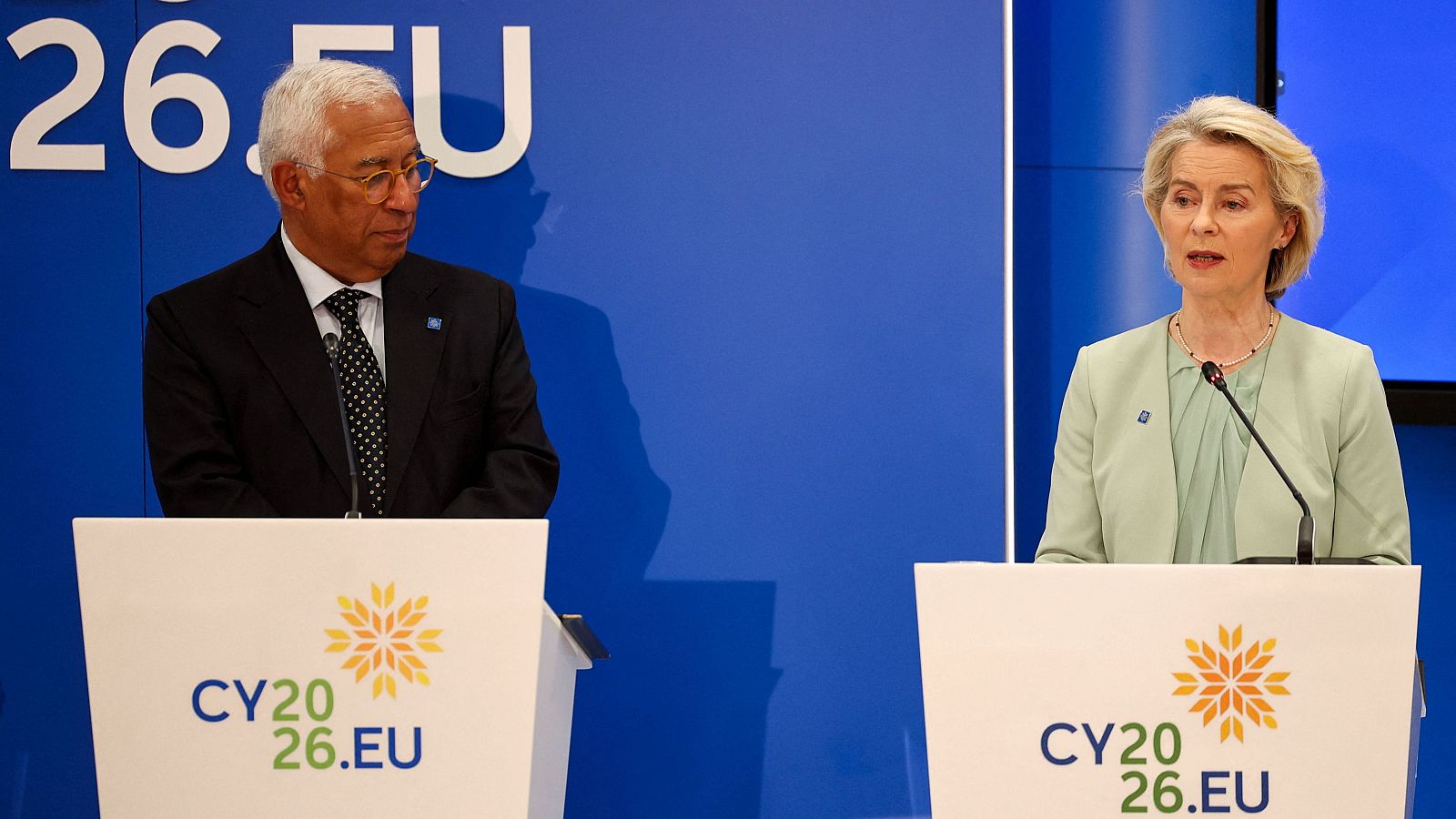 Cumbre europea en Chipre: los líderes insisten en la necesidad de abrir el estrecho de Ormuz - Telediario 2 | Ver vídeo