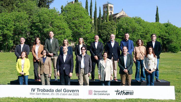 L'Informatiu - Jornada de treball del Govern a Món Sant Benet