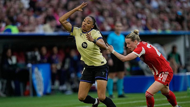 Bayern - FC Barcelona: resumen del partido de ida de semifinales de la Champions femenina - Fútbol | Ver