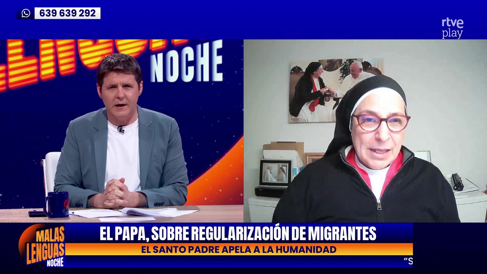 Sor Lucía Caram, en 'Malas Lenguas Noche' - Malas lenguas | Ver