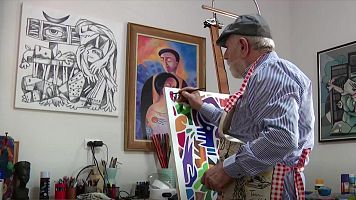 Al� resiste en su taller pese a los ataques israel�es en el sur del L�bano