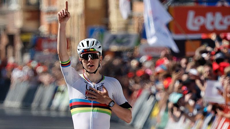 Nueva exhibbición de Pogacar en la Lieja-Bastoña-Lieja - Ciclismo | Ver