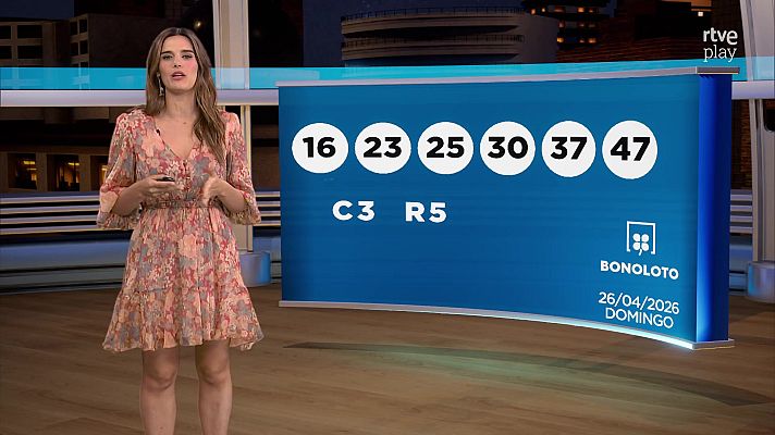 Loterías - Sorteo de la Bonoloto y El Gordo de la Primitiva del 26/04/2026