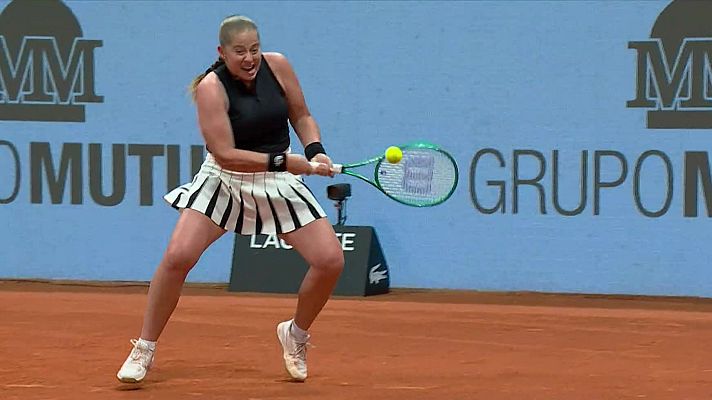 Madrid Open de Tenis - WTA 3ª ronda: A. Potapova (AUT) - J. Ostapenko (LAT)
