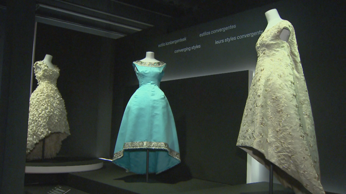 Telenorte - País Vasco - Dos grandes maestros de la moda como lo fueron Balenciaga y Givenchy se unen en la nueva exposición del museo de Getaria