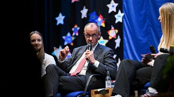 El canciller alem�n Merz asegura que Estados Unidos "est� siendo humillado por Ir�n en las negociaciones"