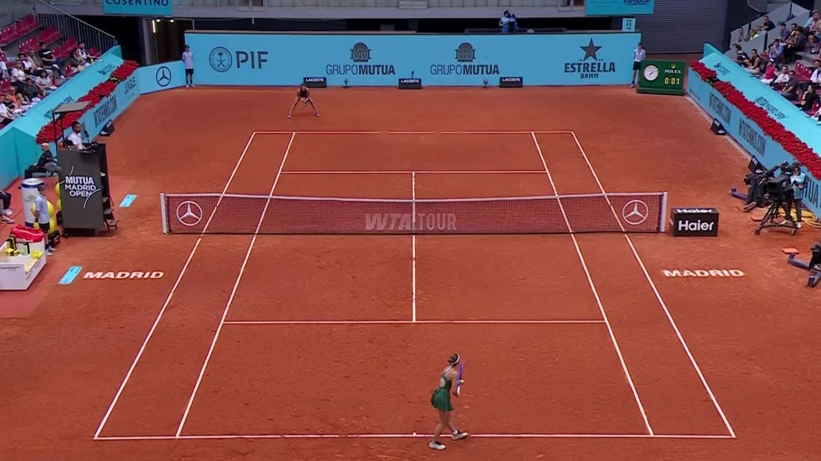 Mutua Madrid Open 2026 - WTA 1/8 final: Marta Kostyuk (UKR) - Caty McNally (USA) - Madrid Open de Tenis | Ver