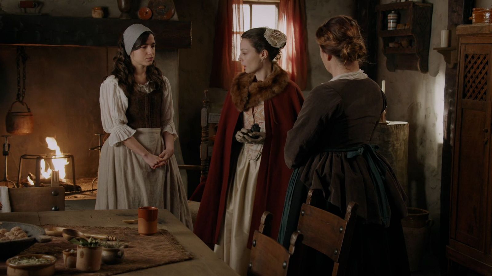 Valle Salvaje - Bárbara vuelve a la cabaña de Pura y Petra - Valle Salvaje | Ver