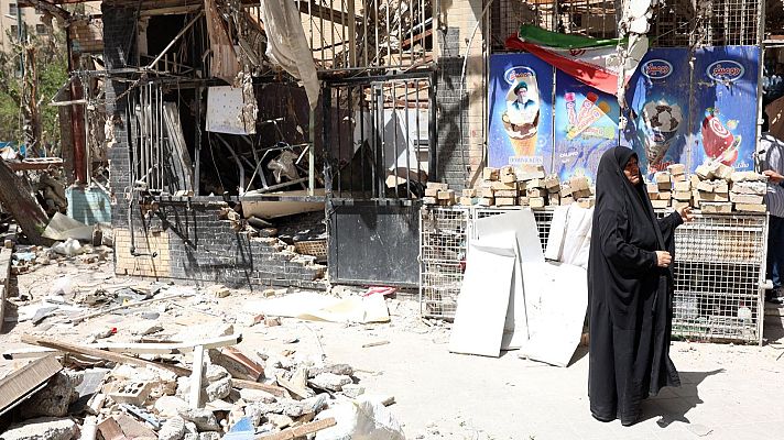 Telediario 1 - Dos meses de la guerra de Irán: EE.UU. no ha conseguido ninguno de sus objetivos