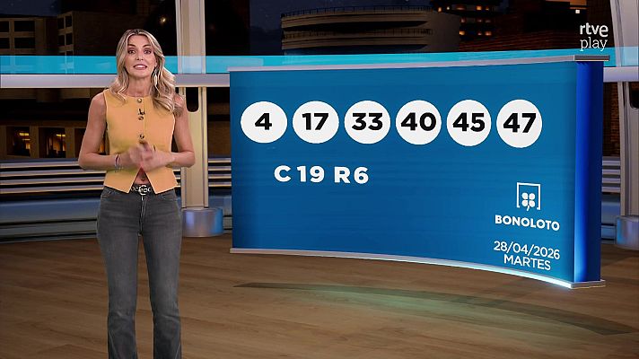 Loterías - Sorteo de la Bonoloto y Euromillones del 28/04/2026