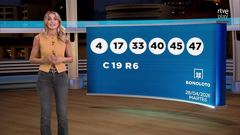 Sorteo de la Bonoloto y Euromillones: 28/04/2026 - Loterías | Ver