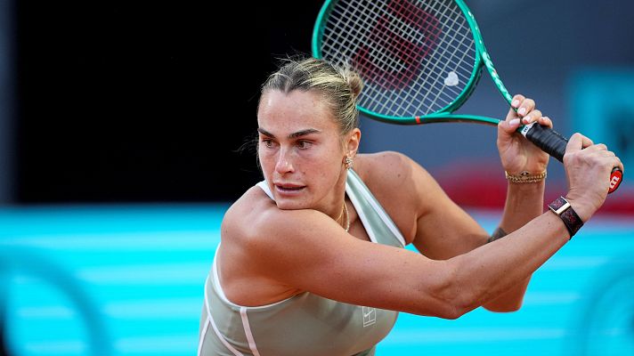 Madrid Open de Tenis - WTA 1/4 final: Aryna Sabalenka (BLR) - Hailey Baptiste (USA)