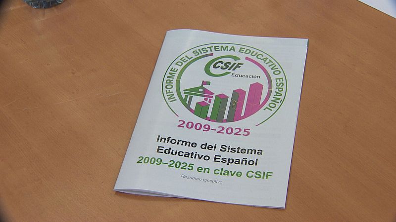 CSIF presenta un informe sobre la situación de la educación en España en los últimos 16 años
