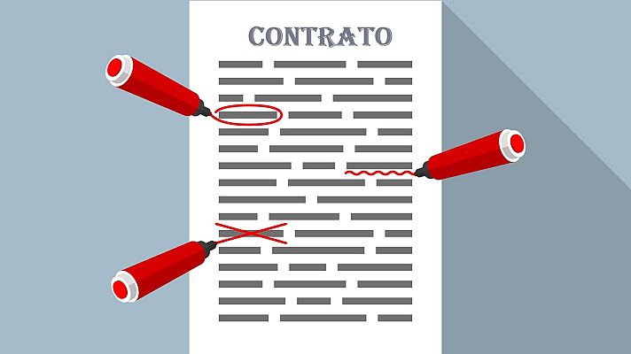 Aquí hay trabajo - Fíjate en esto en tu contrato