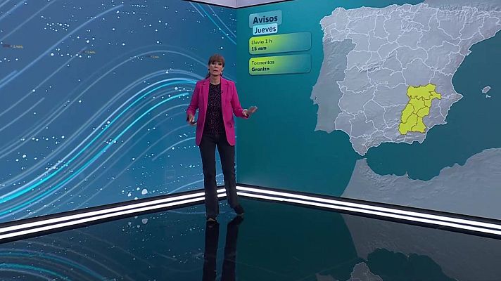 El tiempo - Descenso de las máximas en áreas del centro y oeste peninsular