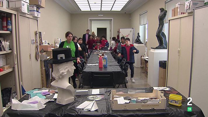 La aventura del Saber - Taller de grabado