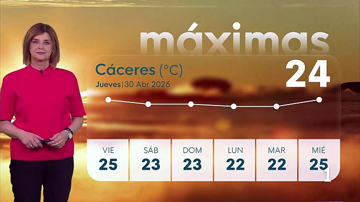 Noticias de Extremadura - El Tiempo en Extremadura - 30/04/2026