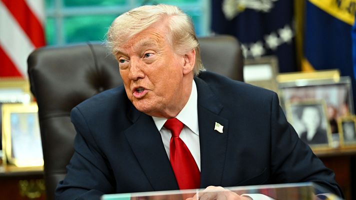 Telediario 1 - De TACO a NACHO, un bufé de siglas contra Trump