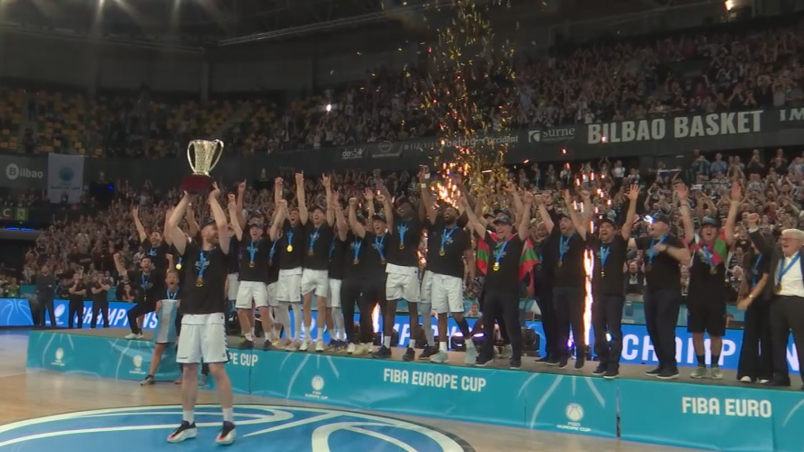 Bilbao Basket de nuevo campeón de la FIBA Europe Cup | RTVE Play - Ver ahora