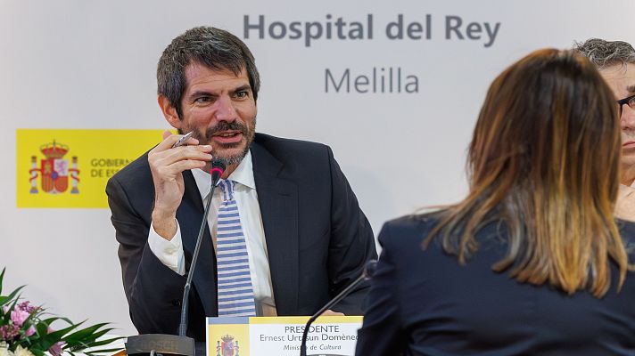  - Ernest Urtasun preside la Conferencia Sectorial de Cultura en Melilla | EFE
