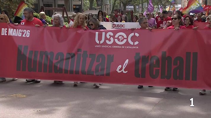 L'Informatiu - Els sindicats minoritaris demanen sous dignes per fer front a l'encariment de preus
