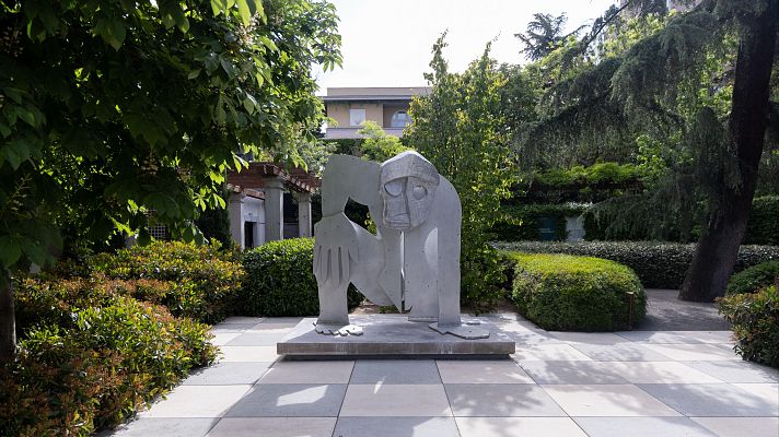 Telediario 1 - Los seres monumentales de Thomas Houseago, obras en cambio constante