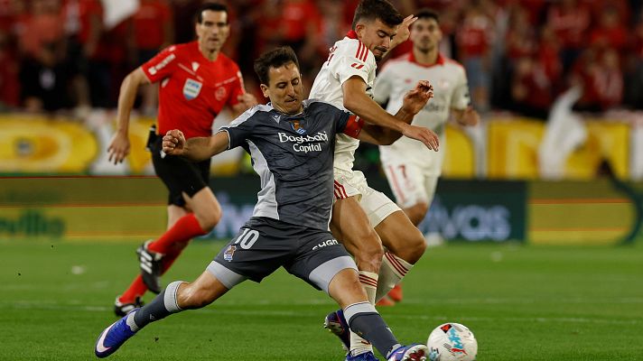 Resúmenes de LaLiga - Sevilla FC - Real Sociedad: resumen del partido de la 34ª jornada de Liga | Primera
