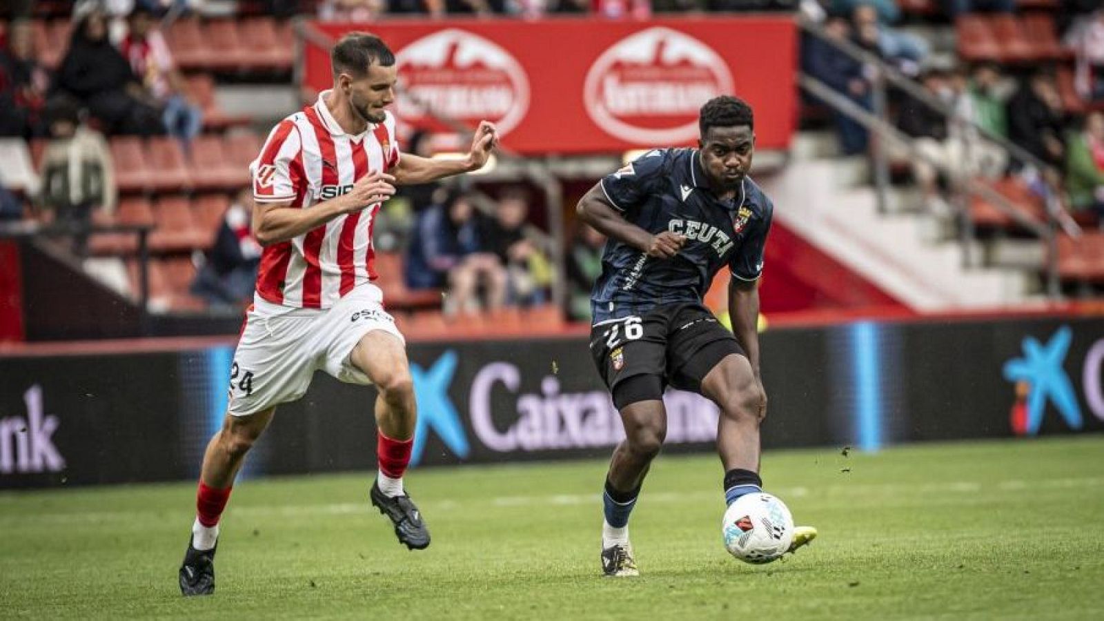 Sporting Gijón - Ceuta: resumen partido 38ª jornada | Segunda | Ver