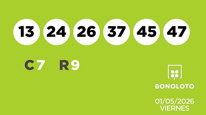 SELAE - Sorteo de la Lotería Bonoloto y Euromillones del 01/05/2026