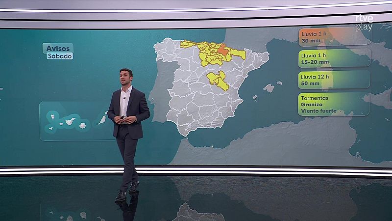 El Tiempo Noche - 01/05/26 - RTVE.es - El tiempo | Ver