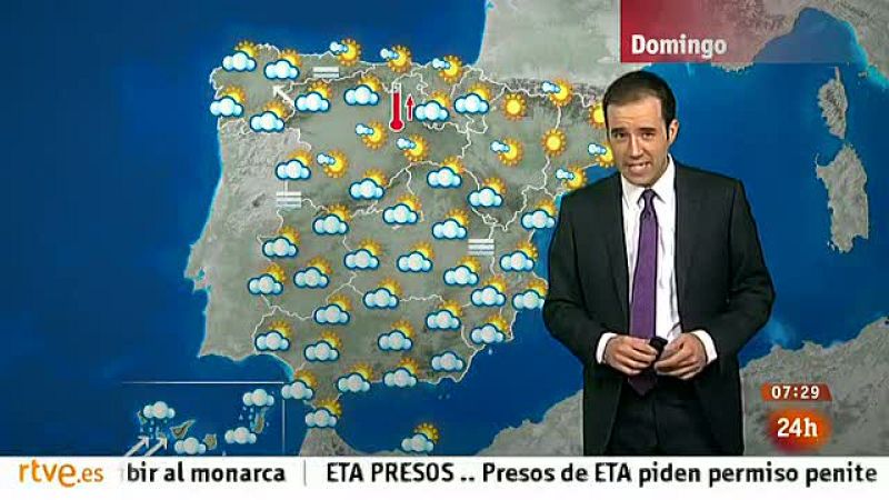 Lluvias y vientos localmente fuertes en Canarias - El tiempo | Ver