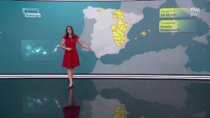 El tiempo - Rachas muy fuertes de viento del sur en el extremo oriental del Cantábrico