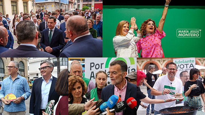 Telediario Fin de Semana - Los candidatos ponen el foco en la movilización para el 17-M