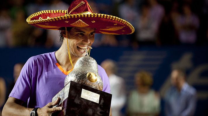 Telediario 1 - Nadal conquista el Abierto de México a costa de David Ferrer