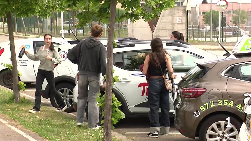 Col·lapse per treure's el carnet de conduir
