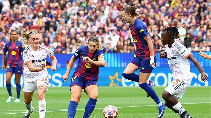 Fútbol - UEFA Women Champions League. Semifinal vuelta: FC Barcelona - Bayern Munich