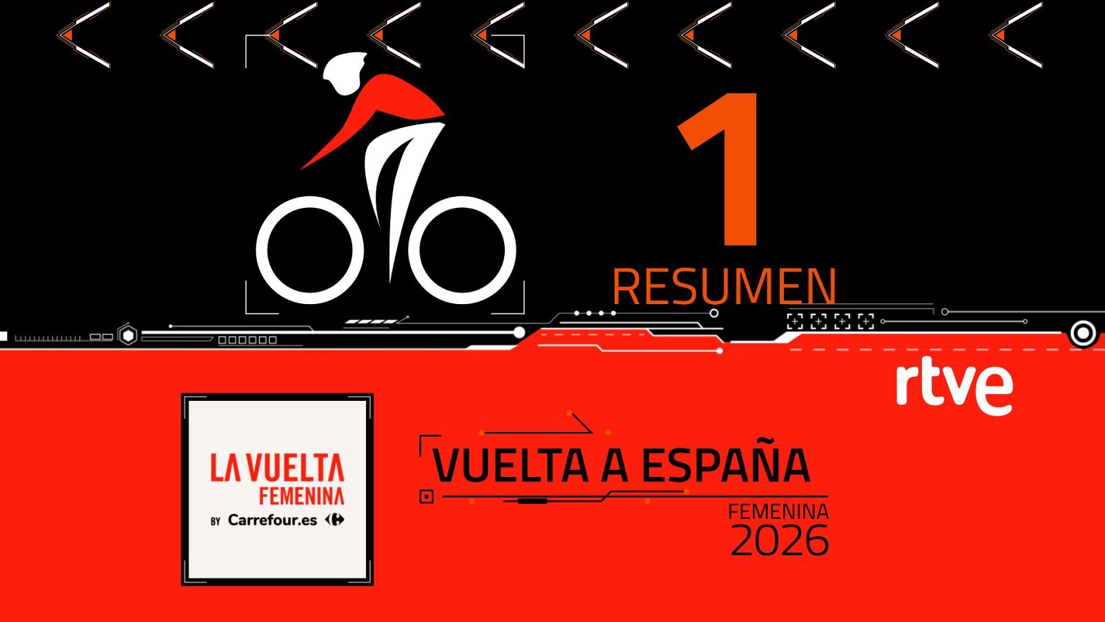 Vuelta femenina 2026: resumen de la etapa 1 - Vuelta ciclista a España femenina | Ver