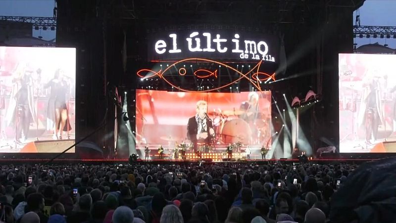 El Último de la Fila torna a Barcelona sota la pluja - L'Informatiu | Veure