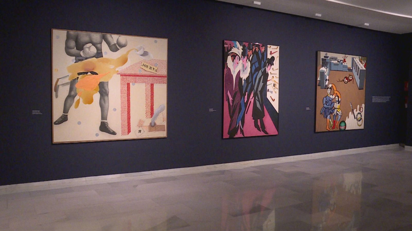 'Compromís amb l'art', una exposició que repassa les tendències artístiques del segle XX i XXI - L'informatiu - Comunitat Valenciana | Ver
