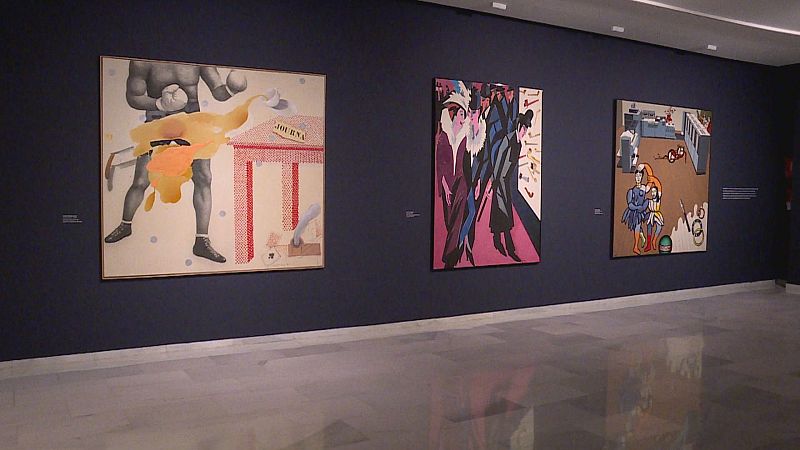 'Compromís amb l'art', una exposició que repassa les tendències artístiques del segle XX i XXI - L'informatiu - Comunitat Valenciana | Ver