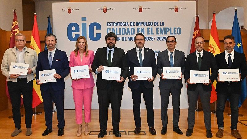 La Comunidad lanza una estrategia de empleo para bajar la tasa de paro por debajo del 10% hasta 2029 - Noticias Murcia | Ver