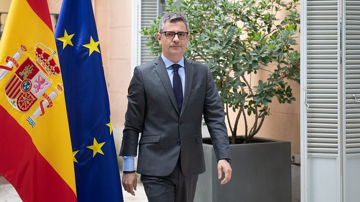 Telediario 1 - El Gobierno defiende que apartó a Ábalos en cuanto salieron las primeras informaciones del caso Mascarillas