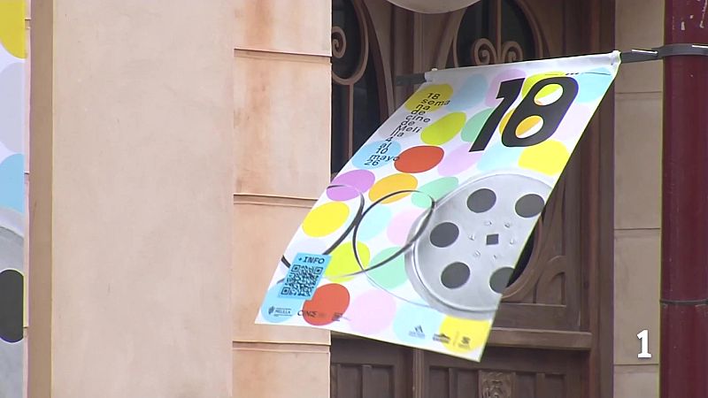 Cartel promocional de la 18ª Semana de Cine de Melilla | RTVE Melilla | Ver