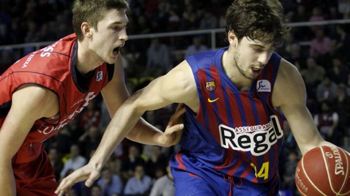 Telediario 1 - El Caja Laboral ahoga al Barça en el Palau