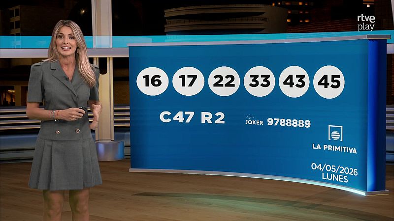 Sorteo de la Bonoloto y Primitiva: 04/05/2026 - Loterías | Ver