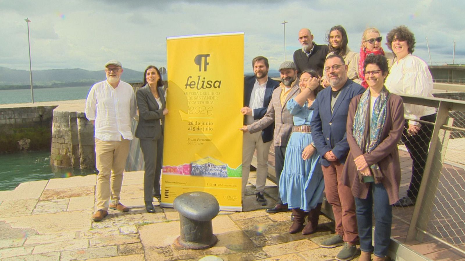Vuelve Felisa, la Feria del Libro de Santander, del 26 de junio al 5 de julio - TeleCantabria | Ver