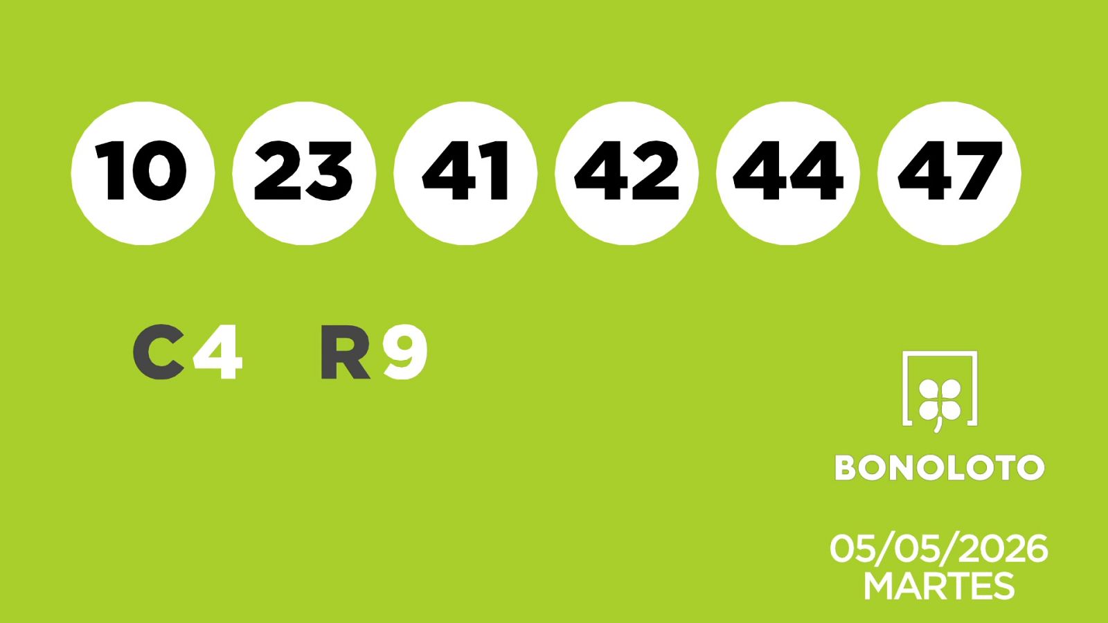 Sorteo de la Lotería Bonoloto y Euromillones del 05/05/2026 - Ver ahora