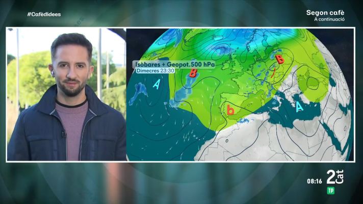 El temps - Més fresca, amb sol i xàfecs i tempestes al Pirineu, als Ports i al nord-est