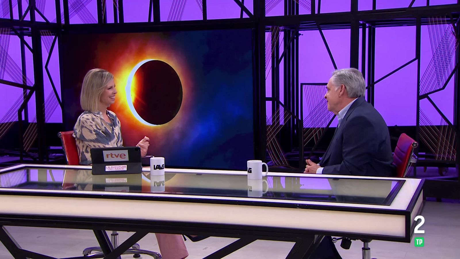 Rafael Bachiller. Trío de Eclipses - La aventura del Saber | Ver