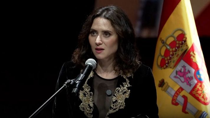 Telediario 2 - Ayuso, en su visita a México: "Habría que ser muy zotes para odiarnos y compartir unos apellidos"